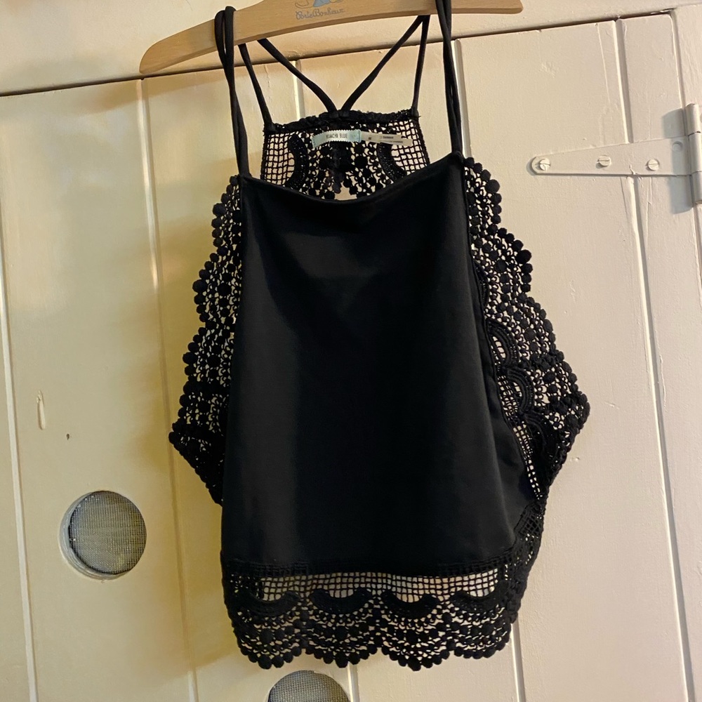 Open back tank